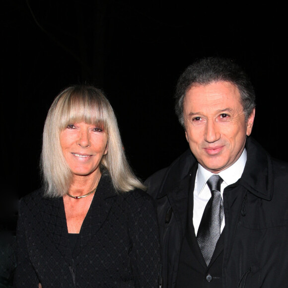 Michel Drucker et sa femme Dany Saval à Paris en 2007