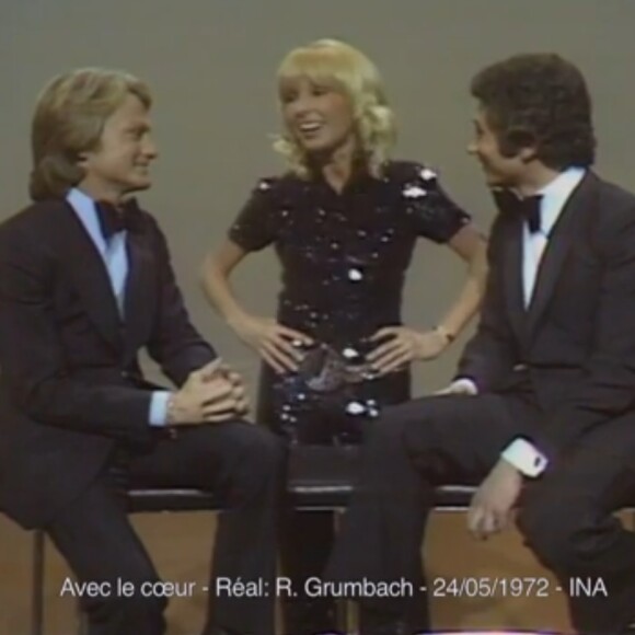 Michel Drucker parlant de sa rencontre avec sa femme Dany Saval dans "On n'est pas couché" sur France 2 le 26 novembre 2016. Le couple s'était rencontré en 1972 sur le tournage de l'émission "Avec le coeur", présentée par Claude François.