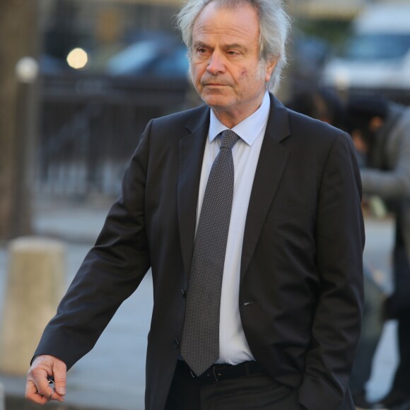 Franz-Olivier Giesbert - Obsèques de Claude Imbert en l'église Saint-Sulpice à Paris, le 29 novembre 2016.