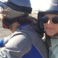 Laure Manaudou et son chéri Jeremy Frerot font de la moto à Marseille. Photo publiée sur Instagram, le 19 juillet 2016