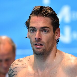 Camille Lacourt pendant les finales du Mare Nostrum, le XXXIVeme meeting international de natation de Monte Carlo à la piscine du Stade Louis II le 5 juin 2016. © Bruno Bebert/Bestimage