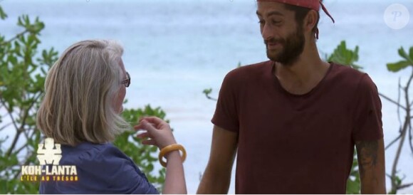 Benoît et sa maman - "Koh-Lanta, L'île au trésor", le 2 décembre 2016 sur TF1.