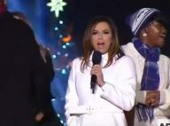 Eva Longoria : Sublime pour illuminer le dernier sapin des Obama