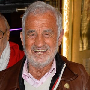 Jean-Paul Belmondo - Louis-Michel Colla fête son 60e anniversaire au théâtre de la Gaîté-Montparnasse à Paris le 8 novembre 2016. © Coadic Guirec/Bestimage