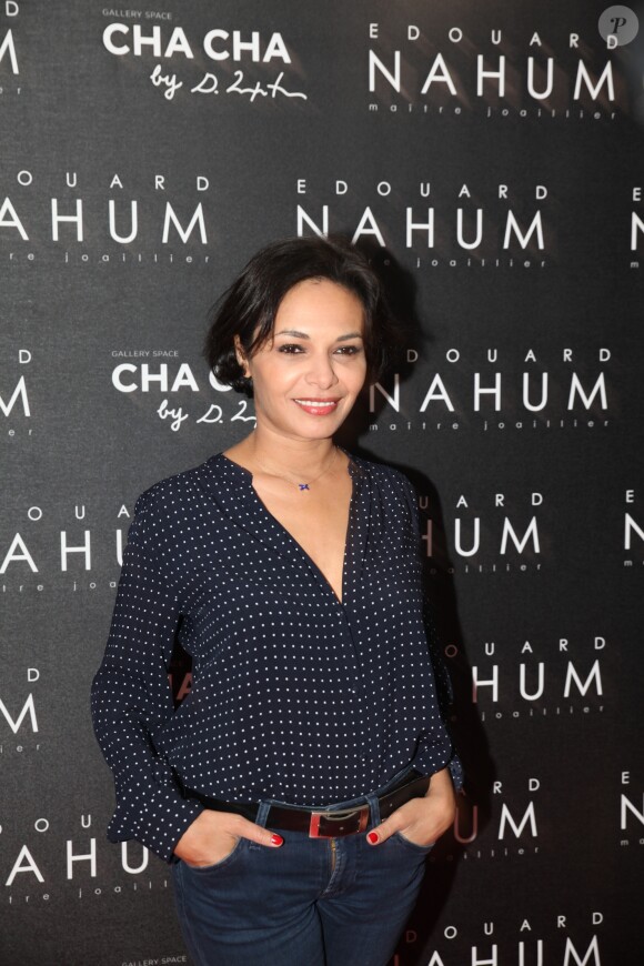 Saïda Jawad à la soirée de présentation de la nouvelle collection Edouard Nahum au VIP Room à Paris, le 6 décembre 2016. © Didier Sabardin/Bestimage
