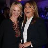Exclusif - Vanessa Burggraf et Marie-Christine Saragosse (PDG de France Médias Monde) à la soirée pour célébrer les 10 ans de la chaine France 24. Issy-les-Moulineaux, le 6 décembre 2016. © Marc Ausset-Lacroix/Bestimage