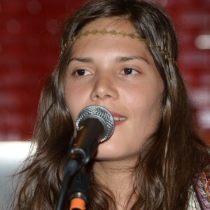Exclusif - Vanille Clerc en concert a la Gioia à Paris, le 28 mai 2013.