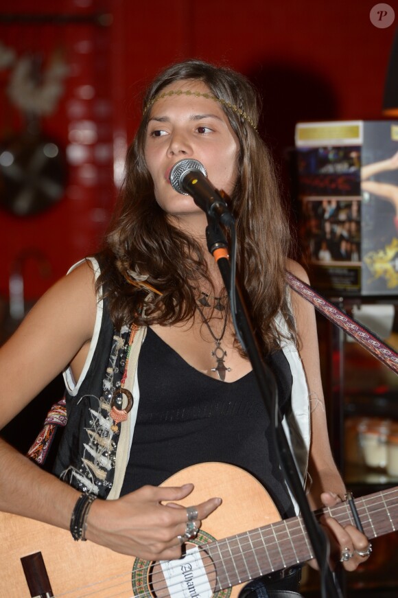 Exclusif - Vanille Clerc en concert a la Gioia à Paris, le 28 mai 2013.