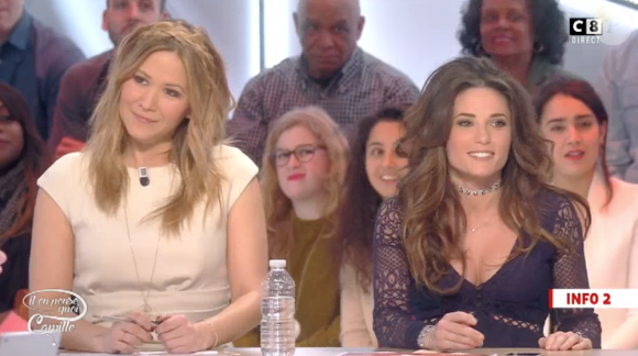 Capucine Anav fait des révélations sur sa vie sexuelle dans "Il en pense quoi Camille ?" sur C8. Le 7 décembre 2016.