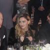 Madonna avec son fils David et Sean Penn au gala annuel de la fondation "Help Haiti Home" de l'acteur Sean Penn à Los Angeles le 9 janvier 2016.