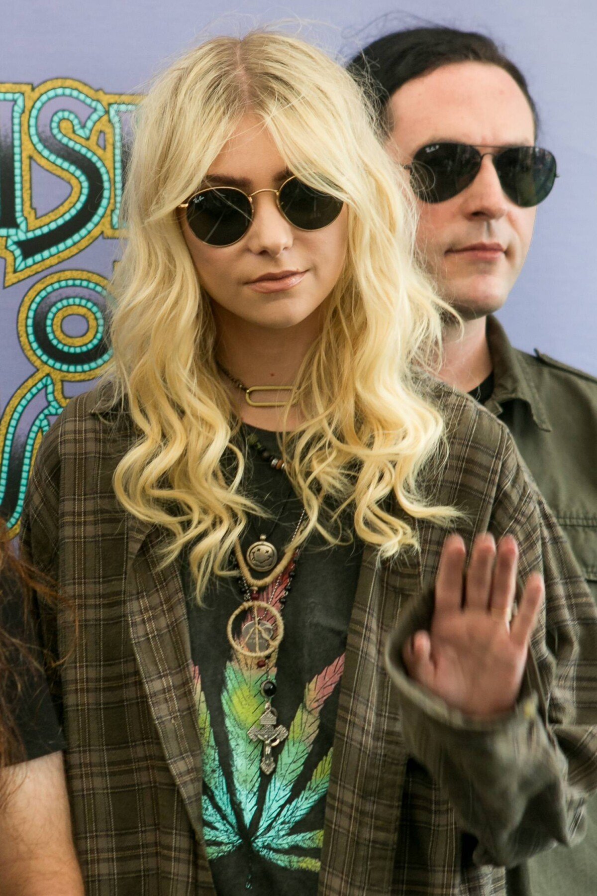 Photo : Taylor Momsen lors du Isle of Wight festival 2014, à Isle of