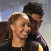 Estelle Mossely et son compagnon Tony Yoka - Soirée des Champions à l'INSEP à Paris le 7 décembre 2016.