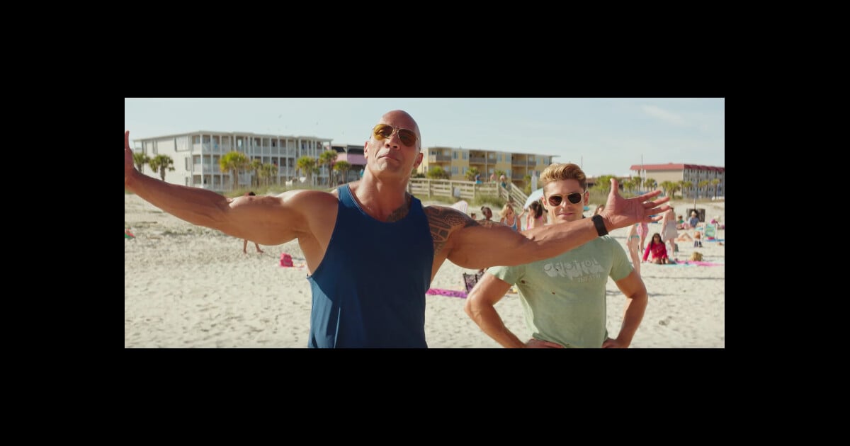 Alerte à Malibu Bande Annonce Dwayne Johnson Zac Efron Sexy Des