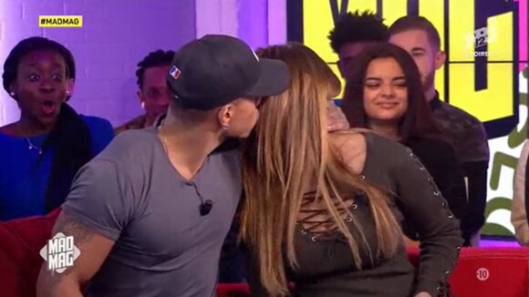 Secret Story 10 - Marvin et Maéva réconciliés ? Bisou en direct du Mad Mag !