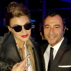 Melody Gardot et Bernard Montiel - Le dîner caritatif de Babeth Djian et l'association AEM, Un Avenir pour les Enfants du Monde pour les enfants du Rwanda au Pavillon Ledoyen à Paris, France, le 8 décembre 2016. Chaque année avant les fêtes, Babeth Djian mobilise la mode le temps d'un dîner caritatif au profit des enfants du Rwanda. La directrice de la rédaction de Numéro Magazine associe à la cause de l'association AEM, les grandes maisons de couture française. © Olivier Borde/Bestimage