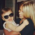 Alexandra Rosenfeld et Ava bébé, sur Instagram, août 2016