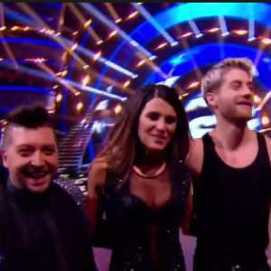 Chris Marques, Karine Ferri et Yann-Alrick Morteuil - demi-finale de "Danse avec les stars 7", samedi 10 décembre 2016, sur TF1