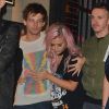 Louis Tomlinson et sa soeur Lottie à la sortie du club de Londres Cirque Le Soir avec sa petite soeur Lottie, le 10 décembre 2016.
