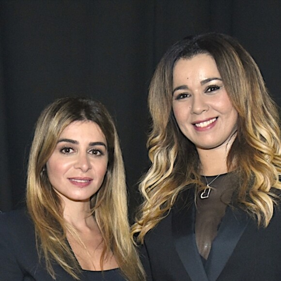 Exclusif - Julie Zenatti et Chimène Badi - Concert de solidarité de l'appel national pour la Tsédaka (Solidarité de la Communauté Juive de France envers les israélites et non israélites démunis) au Palais des Sports à Paris le 12 décembre 2016. Chaque année, l'Appel national pour la tsédaka mobilise dans un même élan de générosité, l’ensemble de la communauté juive de France pour soutenir des programmes sociaux. © Erez Lichtfeld/Bestimage