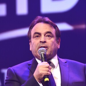 Exclusif - Le président du Consistoire Israélite de France Joël Mergui - Concert de solidarité de l'appel national pour la Tsédaka (Solidarité de la Communauté Juive de France envers les israélites et non israélites démunis) au Palais des Sports à Paris le 12 décembre 2016. Chaque année, l'Appel national pour la tsédaka mobilise dans un même élan de générosité, l’ensemble de la communauté juive de France pour soutenir des programmes sociaux. © Erez Lichtfeld/Bestimage