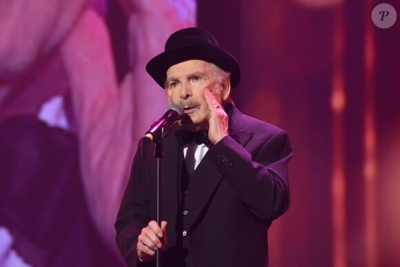 Exclusif - Popeck - Concert de solidarité de l'appel national pour la Tsédaka (Solidarité de la Communauté Juive de France envers les israélites et non israélites démunis) au Palais des Sports à Paris le 12 décembre 2016. Chaque année, l'Appel national pour la tsédaka mobilise dans un même élan de générosité, l’ensemble de la communauté juive de France pour soutenir des programmes sociaux. © Erez Lichtfeld/Bestimage