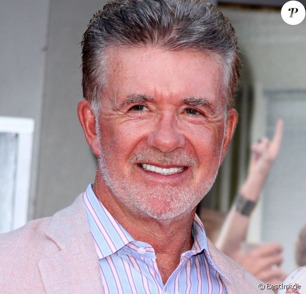 Alan Thicke lors de la première de "Bad Moms" au Mann Village Theater à Los Angeles, le 26 juillet 2016.