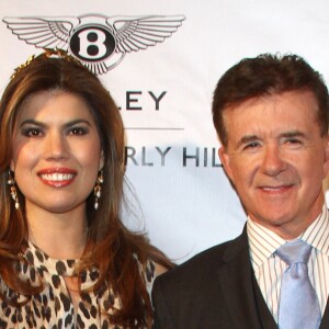 Alan Thicke (le pere de Robin Thicke) et sa femme Tanya Callau - Soiree "EXPERIENCE-East Meet West" organisée par "The Beverly Hills Chamber of Commerce" à Beverly Hills, le 5 fevrier 2014.