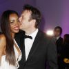 Samuel Le Bihan et sa compagne Daniela - Dîner du 65ème annicversaire du festival de Cannes, le 20 mai 2012.