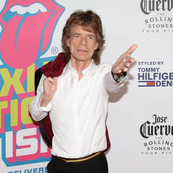 Mick Jagger - Ouverture de l'exposition "Rolling Stones Exhibitionism" à l'Industria Superstudio à New York le 15 novembre 2016.