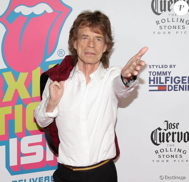 Mick Jagger - Ouverture de l'exposition "Rolling Stones Exhibitionism" à l'Industria Superstudio à New York le 15 novembre 2016.
