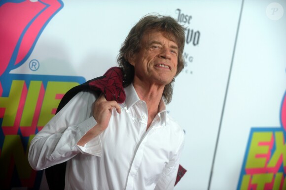Mick Jagger - Ouverture de l'exposition "Rolling Stones Exhibitionism" à l'Industria Superstudio à New York le 15 novembre 2016.