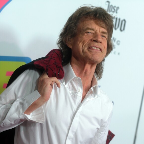 Mick Jagger - Ouverture de l'exposition "Rolling Stones Exhibitionism" à l'Industria Superstudio à New York le 15 novembre 2016.