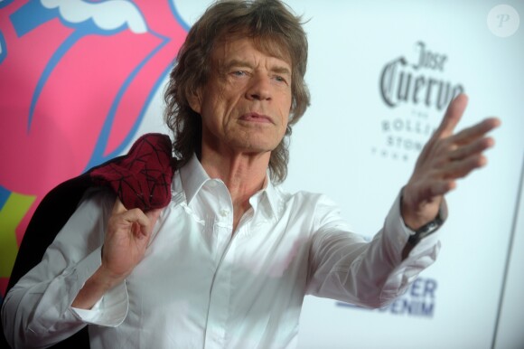 Mick Jagger - Ouverture de l'exposition "Rolling Stones Exhibitionism" à l'Industria Superstudio à New York le 15 novembre 2016.