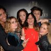 Exclusif - Laurence Roustandjee, Maud Forget, Noémie Caillault, Zoé Tellier (réalisatrice), Dounia Coesens et Jenny Del Pino lors de la soirée de lancement de la série ''Voilà Voilà'' dans un nouvel établissement parisien, "le 3 Club" à Paris, le 8 décembre 2016. © Veeren/Bestimage