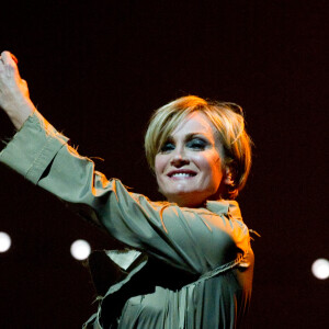 Patricia Kaas chante Piaf a l'Olympia a Paris le 26 septembre 2013.