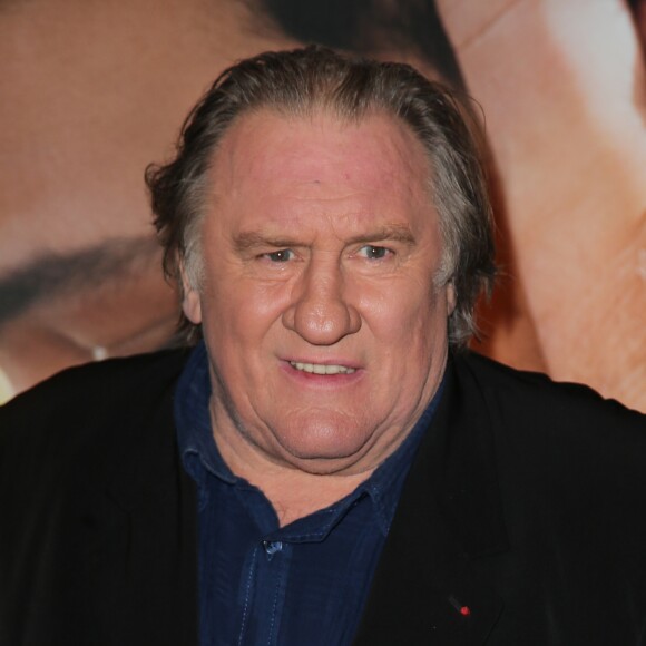 Gérard Depardieul à l'Avant-première du film "Tour de France" à l'UGC Bercy à Paris, France, le 14 novembre 2016. © Marc Ausset-Lacroix/Bestimage