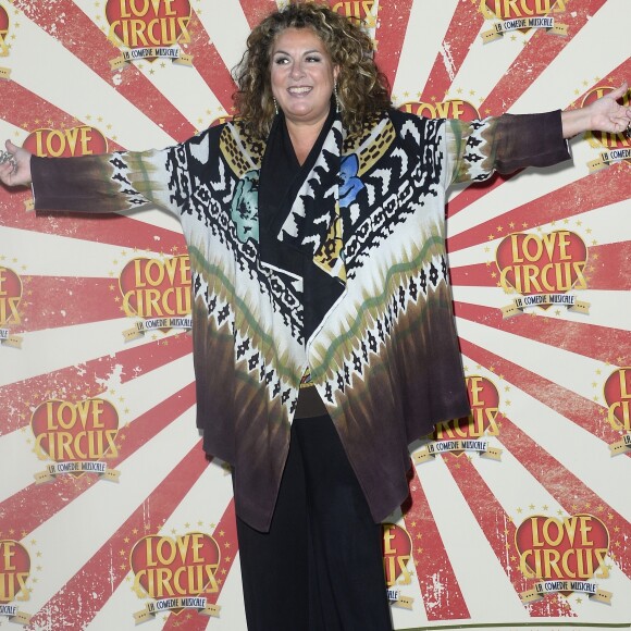 Marianne James - Générale de la comédie musicale "Love Circus" au théâtre des Folies Bergère à Paris, le 28 octobre 2014.