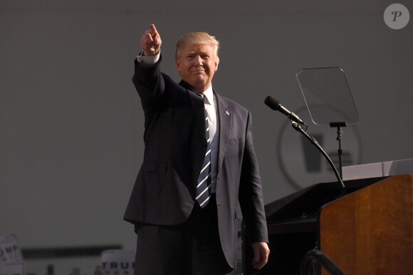 Le candidat républicain à l'élection présidentielle américaine, Donald Trump, a donné son dernier meeting à Grand Rapids dans le Michigan. Le 7 novembre 2016