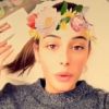 Coralie Porrovecchio en séance de micro-pigmentation des lèvres, Snapchat, décembre 2016