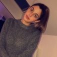Coralie Porrovecchio dévoile le résultat de sa micro-pigmentation, Snapchat, décembre 2016