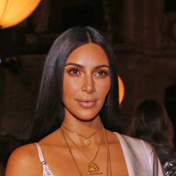 Kim Kardashian au défilé de mode "Givenchy", collection prêt-à-porter Printemps-Eté 2017 lors de la Fashion Week de Paris, France, le 2 October 2016.