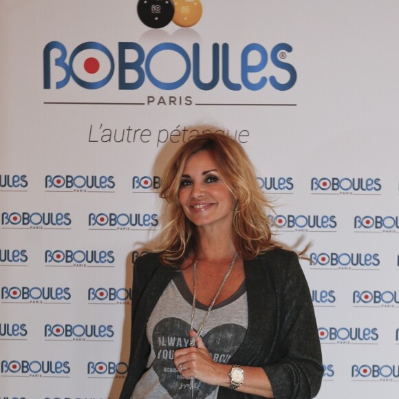 Exclusif - Ingrid Chauvin à la soirée de lancement de "BoBoules, l'autre pétanque" à l'Hôtel Napoléon à Paris. Le 7 novembre 2016 © Philippe Doignon / Bestimage