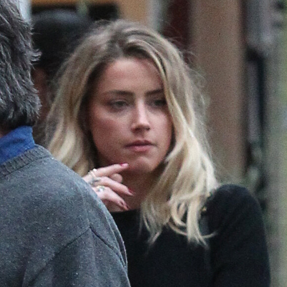 Exclusif - Amber Heard est allée diner à Los Angeles, le 10 décembre 2016