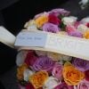 Obsèques de Michèle Morgan, enterrée au côté de son compagnon Gérard Oury, au cimetière du Montparnasse. Paris, le 23 décembre 2016.