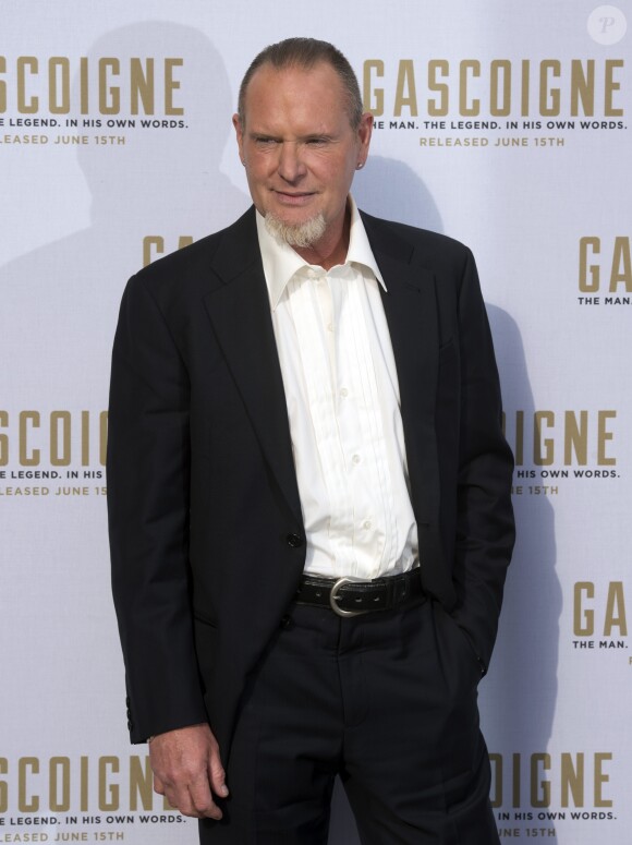 Paul Gascoigne assiste à la première du documentaire Gascoigne, qui retrace sa vie de footballeur, à Londres. Le 8 juin 2015