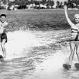 Eddie Fisher et Debbie Reynolds à Miami en 1955