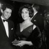 Eddie Fisher et Elizabeth Taylor lors des Oscars en 1959
