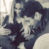 Photo de Ciara, son fils Future et son mari Russell Wilson. Janvier 2017.