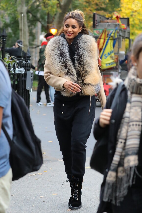 Ciara à New York le 3 novembre 2016.