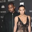 Kim Kardashian et Kanye West à New York le 9 septembre 2016